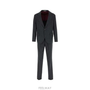 Brunello Cucinelli [X45]���ڷ� ��ġ�ڸ� ME226LDWH C004 ���� ��Ʈ ���� Dark grey flannel sui[X45]���ڷ� ��ġ�ڸ� ME226LDWH C004 ���� ��Ʈ ���� D