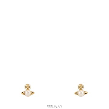 ViVienne westwood [X45]���ȿ���Ʈ��� 6201026802R313CN R313 ���� �Ͱ��� �Ǿ�� �̾ Gold meta[X45]���ȿ���Ʈ��� 6201026802R313CN R313 ���� �Ͱ�