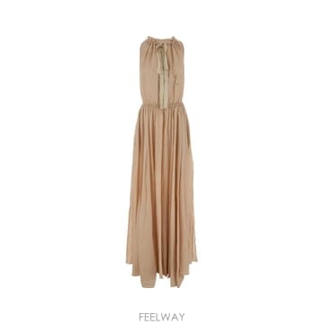 PATOU [X45]���� DR2480251 5971 ���� ���ǽ� �� �̵� �̴� �巹�� Embroidered lyocel[X45]���� DR2480251 5971 ���� ���ǽ� �� �̵� �̴� �巹
