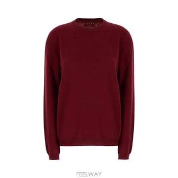 GUCCI [W63]���� 824504XKER0 6005 ���� ������ ��Ʈ ����� Maglione in cashmere[W63]���� 824504XKER0 6005 ���� ������ ��Ʈ ����� Mag