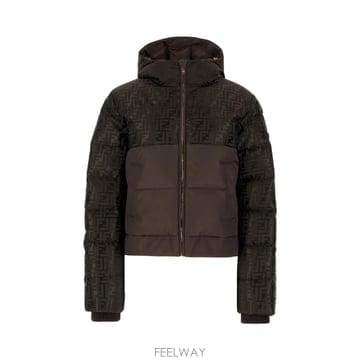 FENDI [W63]��� FAN225AT91 F1T6H ���� ���� ���� �ٿ� �ƿ��� Piumino in misto co[W63]��� FAN225AT91 F1T6H ���� ���� ���� �ٿ� �ƿ��� 