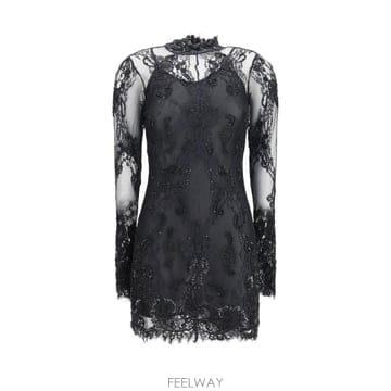 Blumarine [K68]���縶�� RF6062J1616 22222 ���� ���ǽ� �� �̵� �̴� �巹�� Embroidered l[K68]���縶�� RF6062J1616 22222 ���� ���ǽ� �� �̵� ��