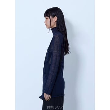 26 F/W 이세이 미야케 쉬어 터틀넥 스웨터 IM68KN253-78 B0112337081