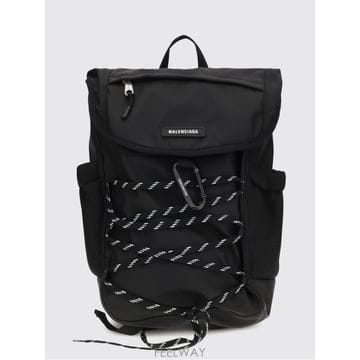 발렌시아가 하이크 백팩 블랙