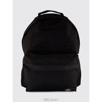 스톤 아일랜드 콤파스 로고 벨트백 블랙