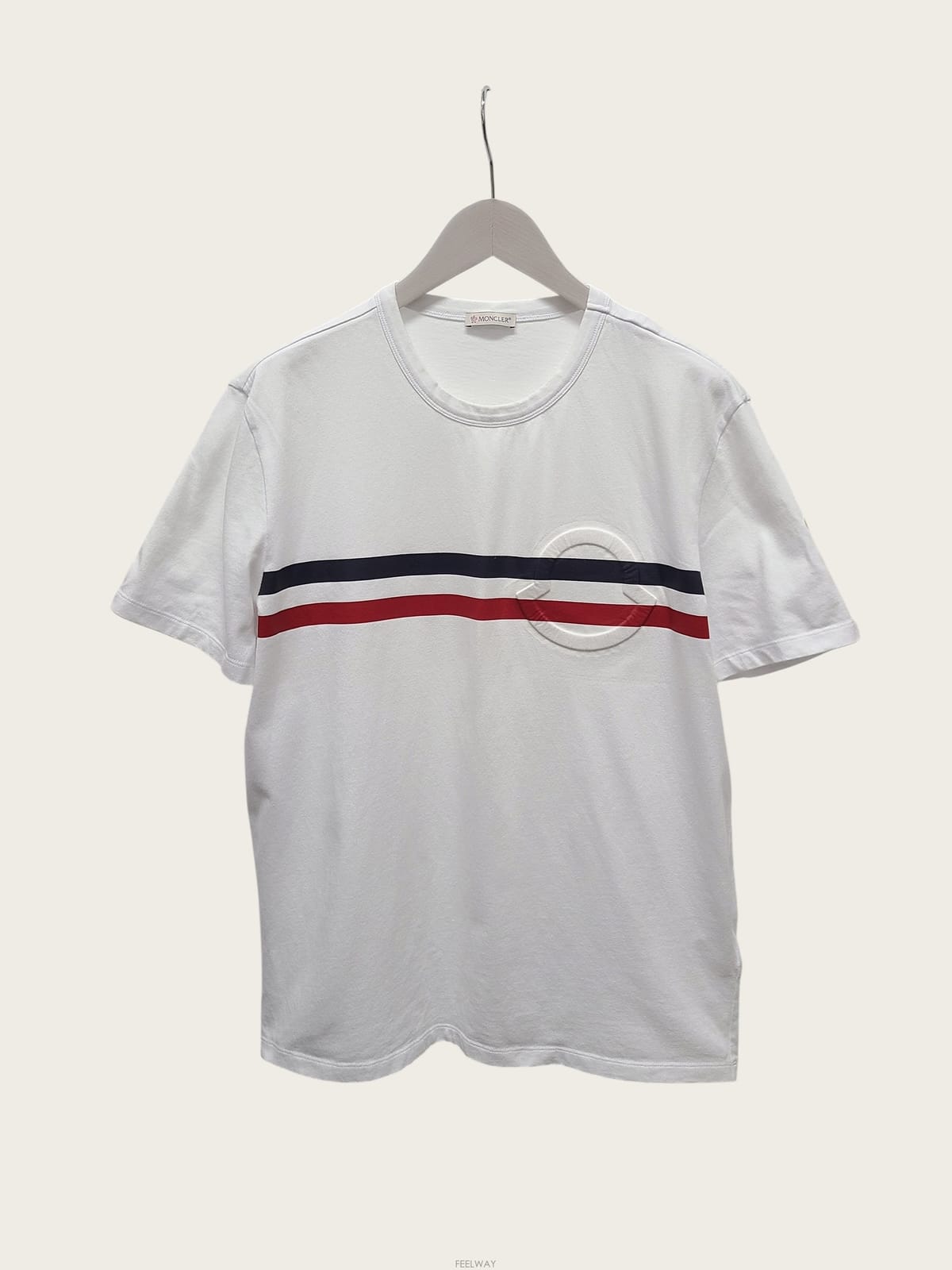 Moncler [�߰���ǰ/���̽���] XL / ��Ŭ���� ȭ��Ʈ �Ｑ Ʈ�����÷� �׷��� �ΰ� ����Ƽ[�߰���ǰ/���̽���] XL / ��Ŭ���� ȭ��Ʈ �Ｑ Ʈ������