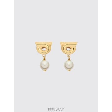 [A6] 페라가모 760780 여성 주얼리 기타 760780-776601-ORO/PERLA