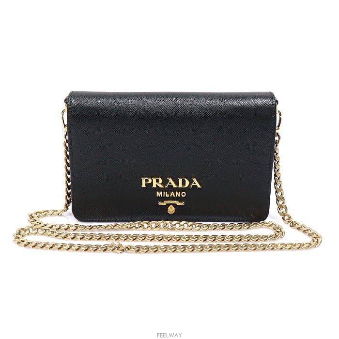 PRADA Prada(�����) 1BP006 ���� ���ǾƳ� ���͸� WOC �̴� ü�� ũ�ν���Prada(�����) 1BP006 ���� ���ǾƳ� ���͸� WOC �̴� ü