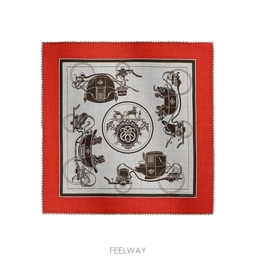 에르메스 엑스 리브리 Ex-Libris 캐시미어 실크 여성 스카프 45 H741063S 11
