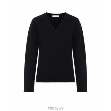 FW26[더로우] 스웨터 R000702 Y1026BLK [B0]