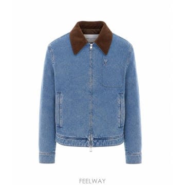 FW26[아미] 데님자켓 HJK922 DE0046480 [B0]
