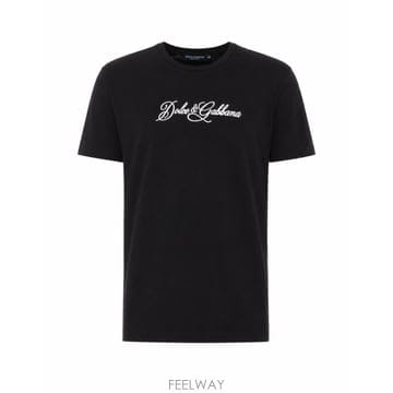 FW26[돌체앤가바나] 티셔츠 G8PT1Z G7P9KN0000 [B0]