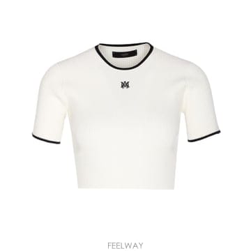 FW26[아미리] 티셔츠 KNTE1008 IVORY [B0]