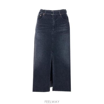 사카이 포켓 플리츠 스커트
