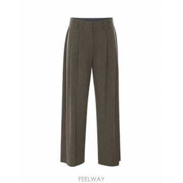 FW26[브루넬로 쿠치넬리] 와이드레그팬츠 M0W07P9272 C3998 [B0]
