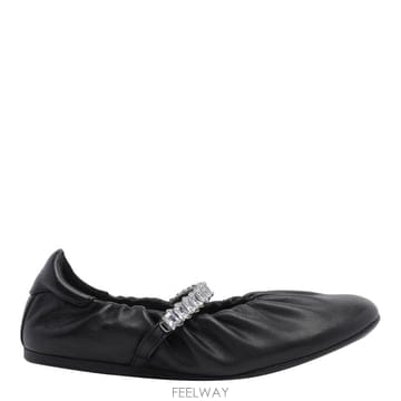 Jimmy Choo FW26[������] �߷����� JADE BALLERINA GKEBLACK CRYSTAL [B0]FW26[������] �߷����� JADE BALLERINA GKEBLACK CRYSTAL 