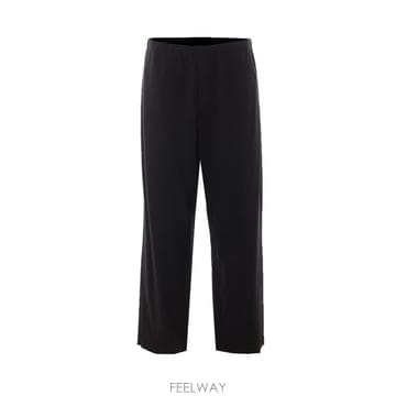 FW26[더로우] 캐쥬얼트라우저 R000219 W4688BLK [B0]