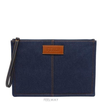 FW26[펜디] 클러치백 7N0134 B08ZF1X9D [B0]