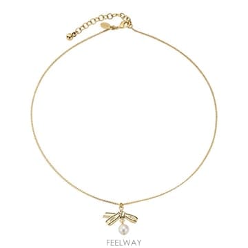 Jimmy Choo SS26[������] ����� RBN PENDANT NCKLC JKIGOLD BLACK WHITE [B0]SS26[������] ����� RBN PENDANT NCKLC JKIGOLD BLACK WH