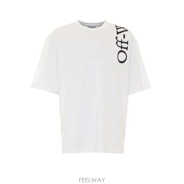 FW26[오프화이트] 티셔츠 OMAA120F26JER010 100 [B0]