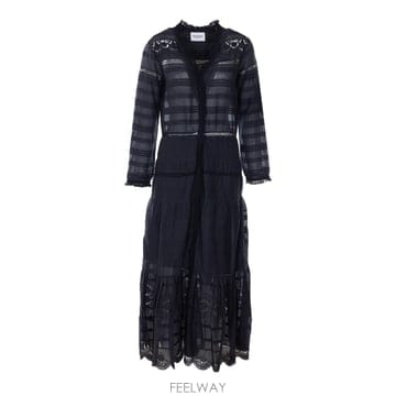 Isabel Marant SS26[���ں����� ���ѿ�] �巹�� RO0723FB D1J05E01BK [B0]SS26[���ں����� ���ѿ�] �巹�� RO0723FB D1J05E01BK [B0