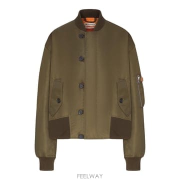 인더샵 JW ANDERSON JW 앤더슨 그린 봄버 자켓