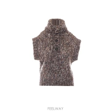인더샵 BRUNELLO CUCINELLI 브루넬로 쿠치넬리 브라운 베스트