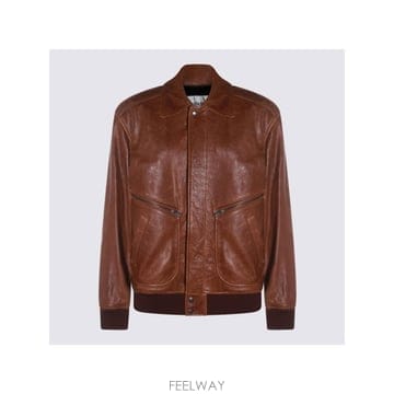 인더샵 SAINT LAURENT 생로랑 브라운 자켓