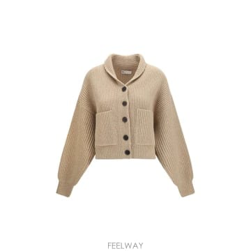 인더샵 Tory Burch 토리버치 베이지 가디건