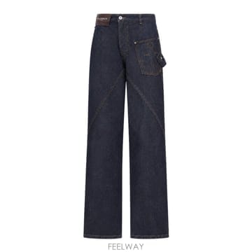 인더샵 JW ANDERSON JW 앤더슨 블루 데님 팬츠