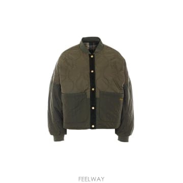 인더샵 Barbour 바버 그린 자켓