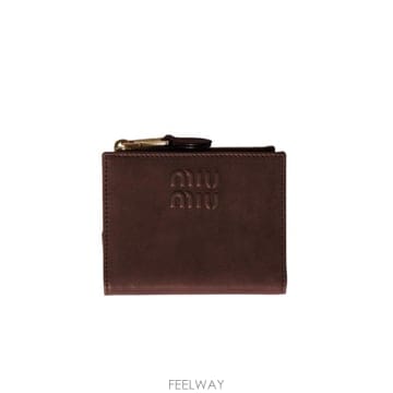 인더샵 MIU MIU 미우미우 브라운 지갑