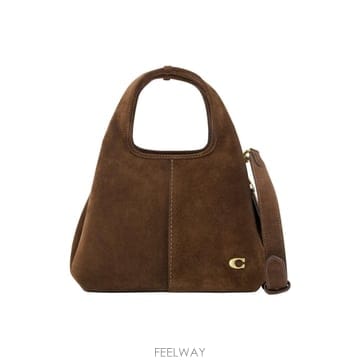 인더샵 COACH 코치 브라운 토트백