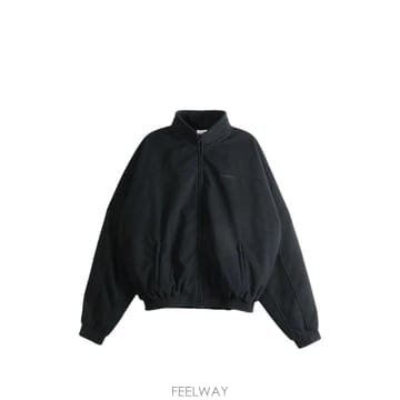 당일배송 베트멍 로고 자수 플리스 스웨트셔츠