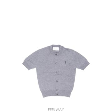 당일배송 아미 Ami de Coeur short sleeve cardigan