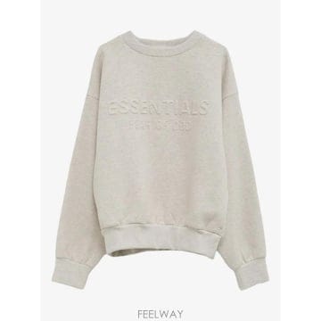 당일배송 피어오브갓 로고 프린트 스웨트셔츠