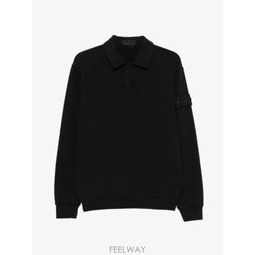 당일배송 스톤아일랜드 고스트 로고 패치 폴로 셔츠