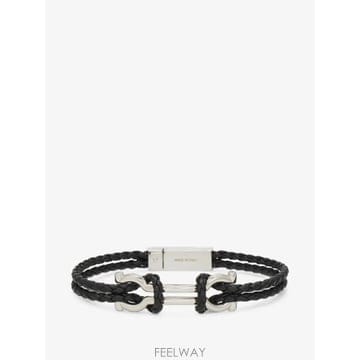 당일배송 페라가모 더블 간치니 브레이슬릿 18cm