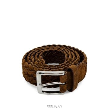 Kiton ���Ϲ�� Ű�� braided suede belt���Ϲ�� Ű�� braided suede belt