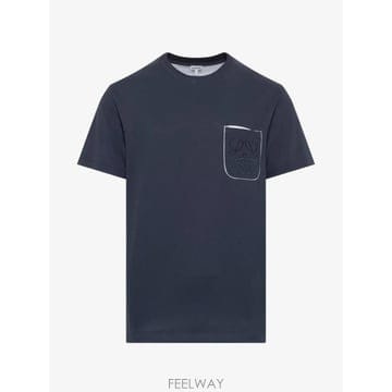 당일배송 로에베 애너그램 포켓 티셔츠