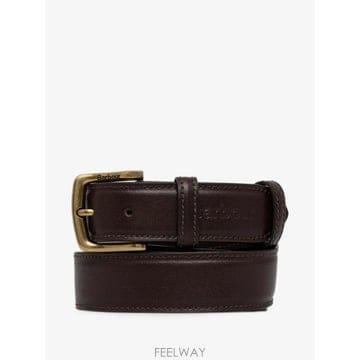 Barbour ���Ϲ�� �ٹ� logo debossed belt���Ϲ�� �ٹ� logo debossed belt