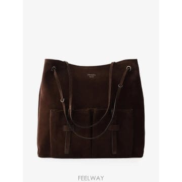 PRADA ���Ϲ�� ����� Route large suede bag���Ϲ�� ����� Route large suede bag