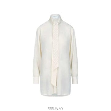 Victoria Beckham 26FW ���丮�� ���� ����콺 ���� 1426WSH007718A IVORY 326FW ���丮�� ���� ����콺 ���� 1426WSH007718A IVORY 