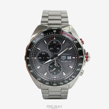 Tag Heuer [������] �±�ȣ�̾� ���ķ� 1 ũ�γ�׷��� Į���� 16 �����ƽ 44mm �׷��� 9U0WJ6X[������] �±�ȣ�̾� ���ķ� 1 ũ�γ�׷��� Į���� 16 ��