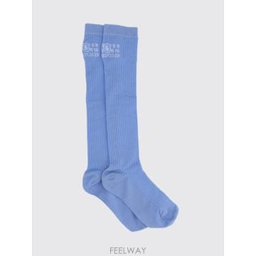 [A6] MM6 메종 마르지엘라 S62TL0049M13278 여성 양말 S62TL0049M13278-512