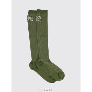 [A6] MM6 메종 마르지엘라 S62TL0049M13278 여성 양말 S62TL0049M13278-693