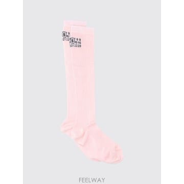 [A6] MM6 메종 마르지엘라 S52TL0038M13244 여성 양말 S52TL0038M13244-386