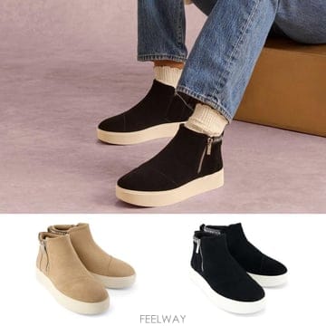 탐스 부츠 스니커즈 여성 퍼시 미드 플랫폼 26FW