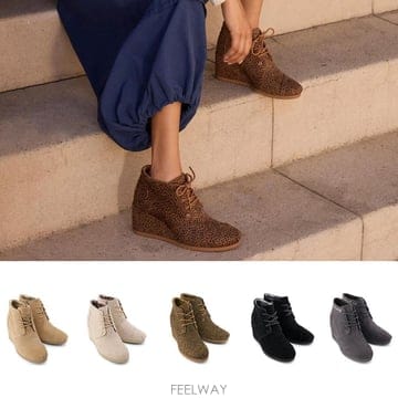 탐스 부츠 앵클 여성 데저트 웨지 26FW