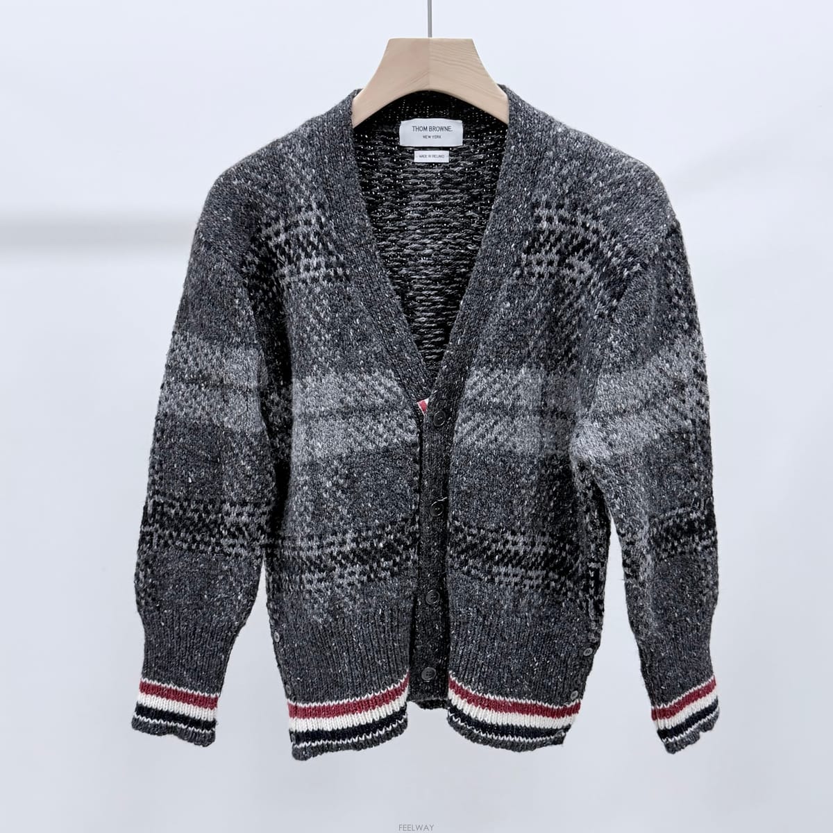 Thom Browne [S+��/4] ����� Ÿź üũ ��Ʈ������ �� ����� �׷���[S+��/4] ����� Ÿź üũ ��Ʈ������ �� ����� �׷�